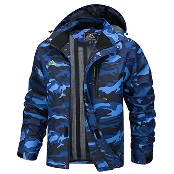 TACVASEN Spring Autumn Lightweight Jackets Mens Mesh Lined Waterproof Rain Jacket Outdoor Fishing Hiking Jacket Male Windbreaker - Image 50