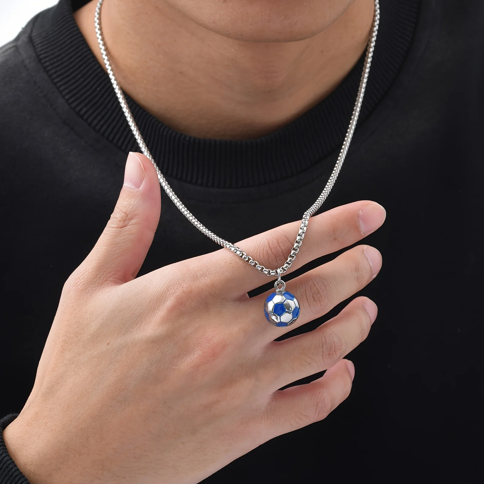 Torin Ball Necklace - Image 4