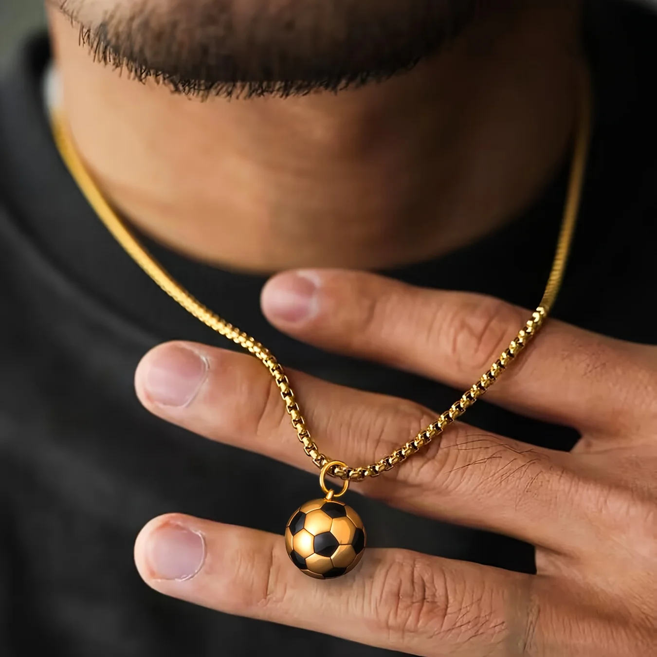 Torin Ball Necklace - Image 5