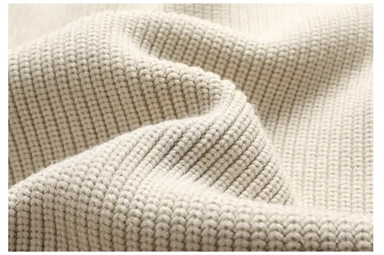 Two-Tone Knit Button Cardigan - Image 10