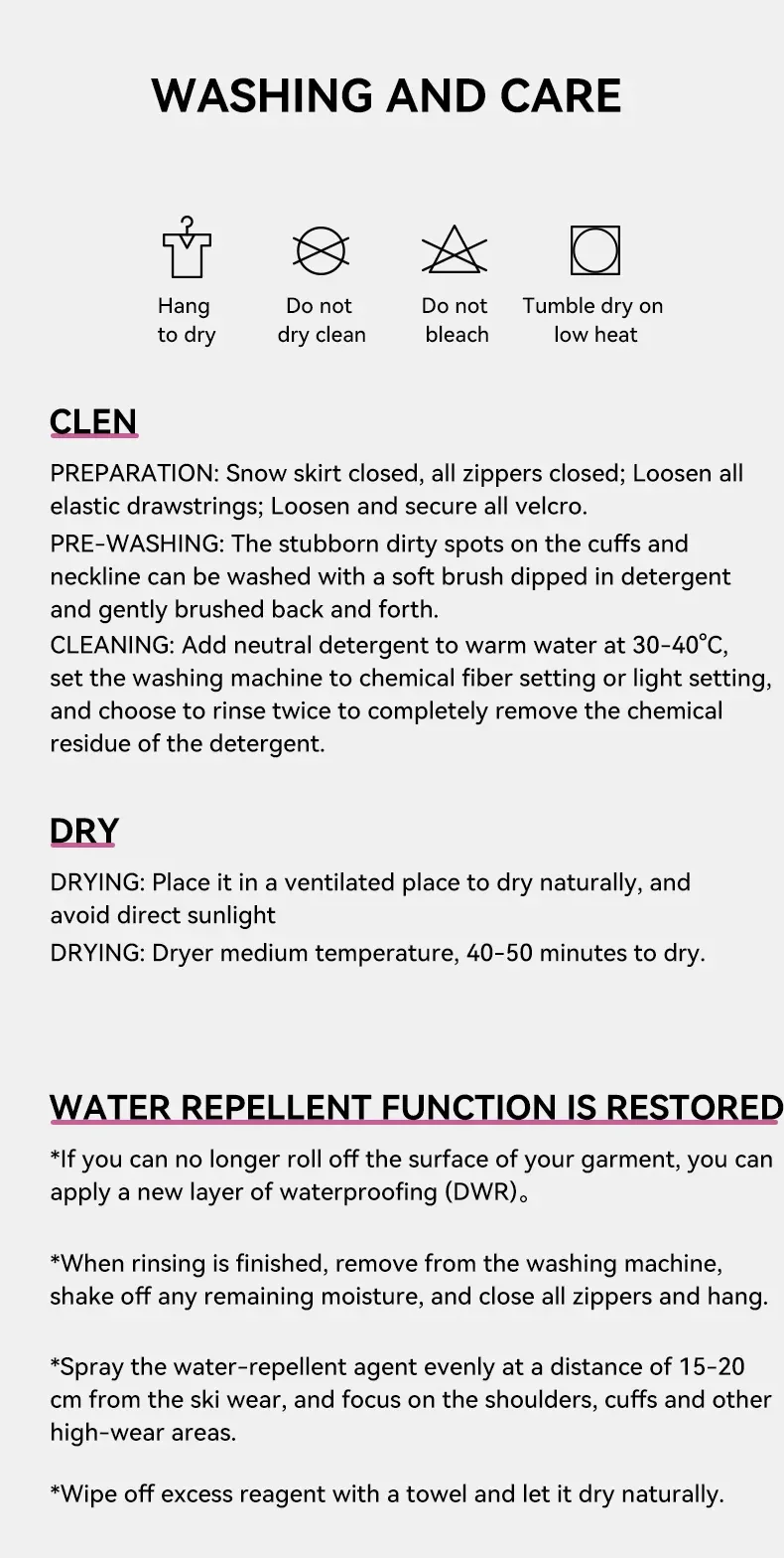 VECTOR Men and Women Cotton Contrast Skiing Top Waterproof and Durable Warm Snowboard Ski Double Board Single Board Outdoors - Image 28