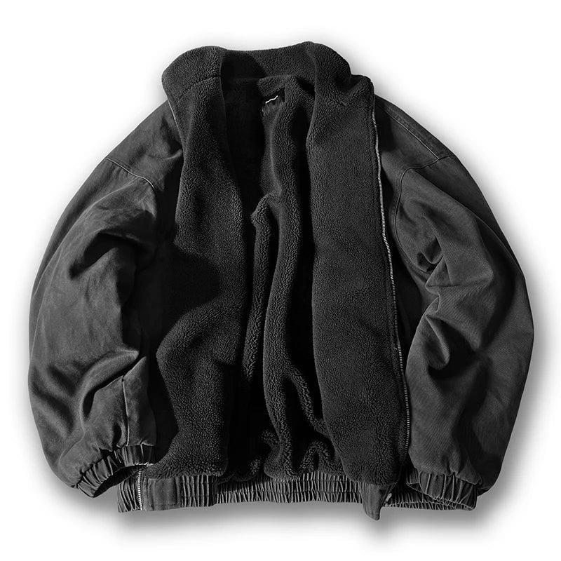 Vintage Fleece Bomber Jacket - Image 20