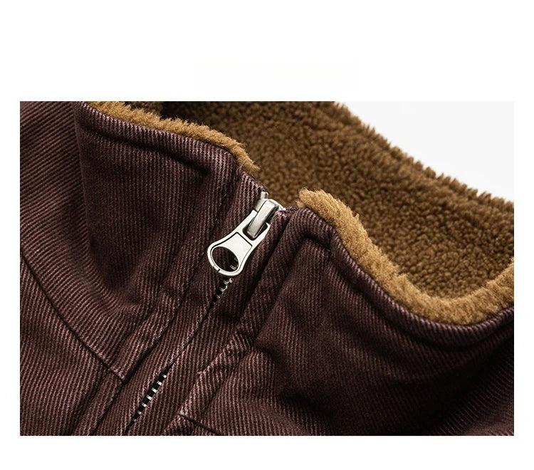 Vintage Fleece Bomber Jacket - Image 22