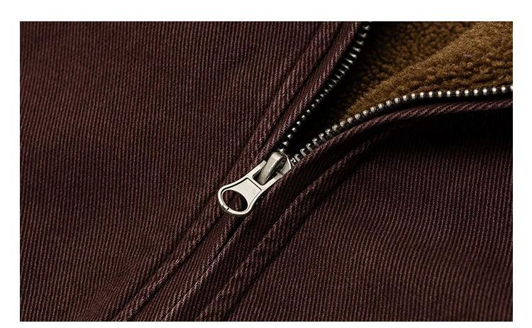 Vintage Fleece Bomber Jacket - Image 23