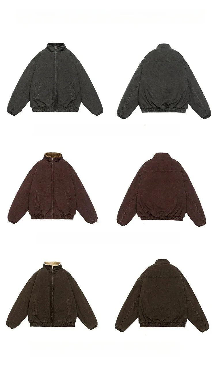 Vintage Fleece Bomber Jacket - Image 27