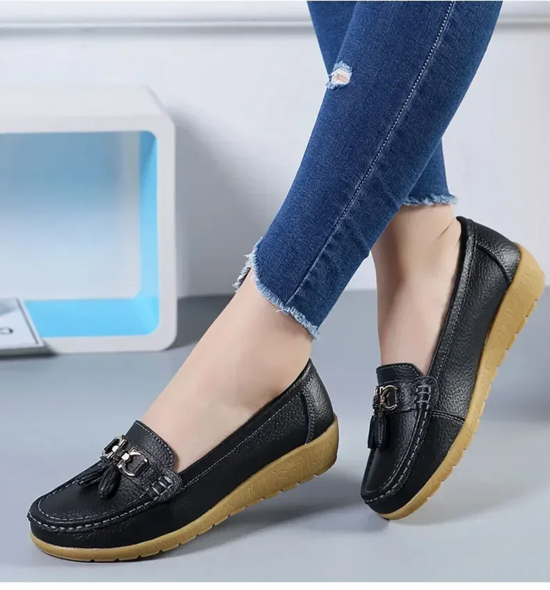 Women Shoes Slip On Loafers For Ballet Flats Women Moccasins Casual Sneakers Zapatos Mujer Flat Shoes For Women Casual Shoes - Image 13
