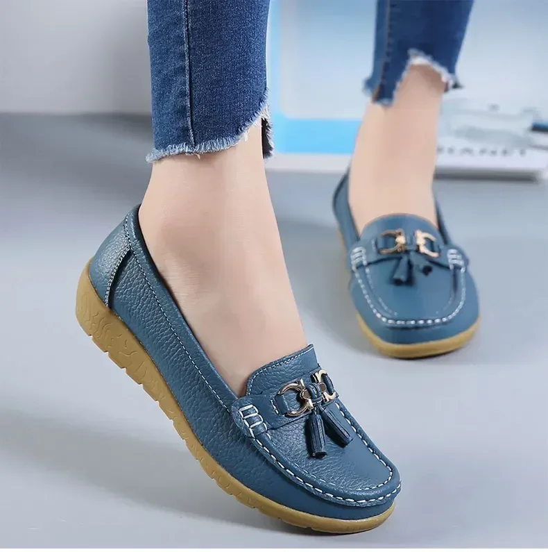 Women Shoes Slip On Loafers For Ballet Flats Women Moccasins Casual Sneakers Zapatos Mujer Flat Shoes For Women Casual Shoes - Image 17