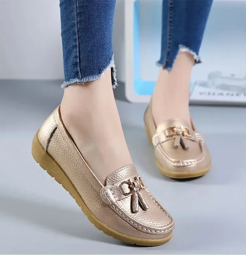 Women Shoes Slip On Loafers For Ballet Flats Women Moccasins Casual Sneakers Zapatos Mujer Flat Shoes For Women Casual Shoes - Image 20