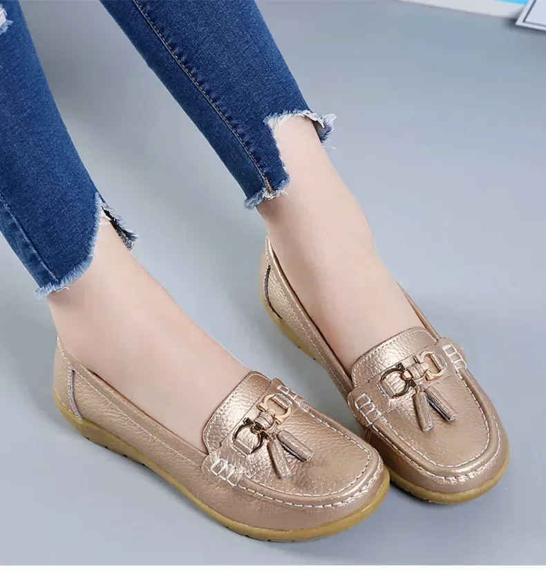 Women Shoes Slip On Loafers For Ballet Flats Women Moccasins Casual Sneakers Zapatos Mujer Flat Shoes For Women Casual Shoes - Image 22