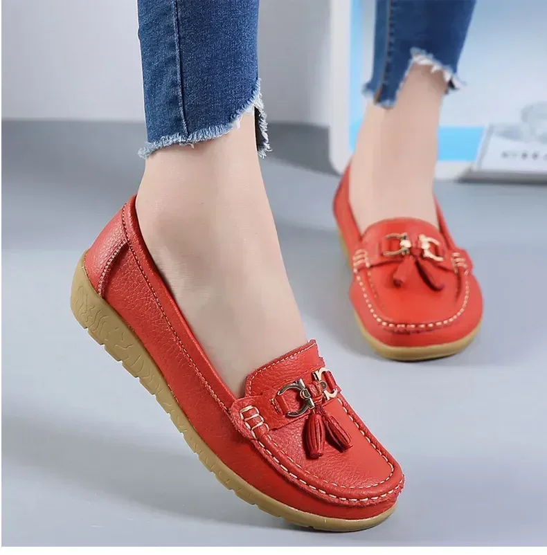 Women Shoes Slip On Loafers For Ballet Flats Women Moccasins Casual Sneakers Zapatos Mujer Flat Shoes For Women Casual Shoes - Image 23