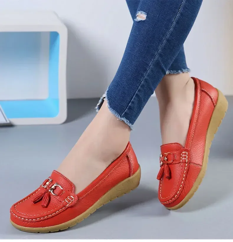 Women Shoes Slip On Loafers For Ballet Flats Women Moccasins Casual Sneakers Zapatos Mujer Flat Shoes For Women Casual Shoes - Image 24