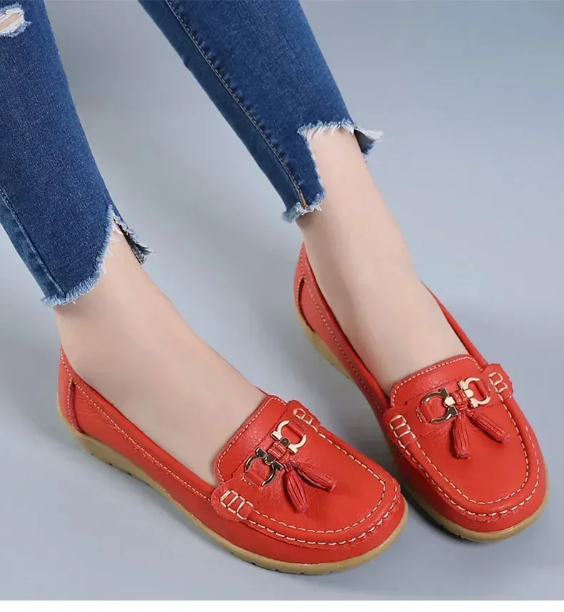 Women Shoes Slip On Loafers For Ballet Flats Women Moccasins Casual Sneakers Zapatos Mujer Flat Shoes For Women Casual Shoes - Image 25
