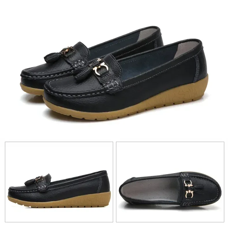 Women Shoes Slip On Loafers For Ballet Flats Women Moccasins Casual Sneakers Zapatos Mujer Flat Shoes For Women Casual Shoes - Image 31