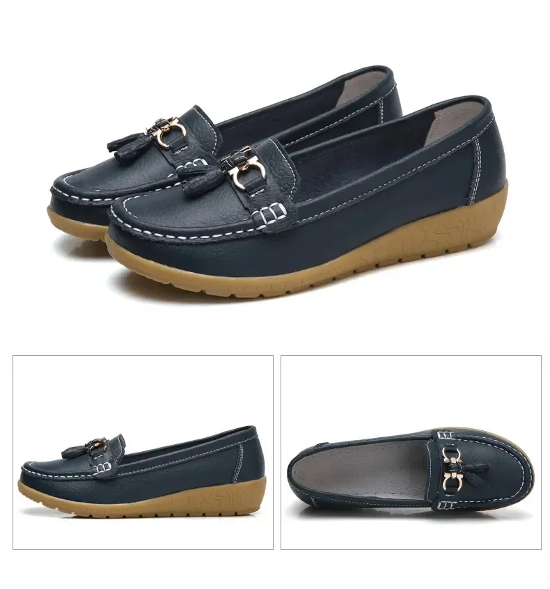 Women Shoes Slip On Loafers For Ballet Flats Women Moccasins Casual Sneakers Zapatos Mujer Flat Shoes For Women Casual Shoes - Image 32