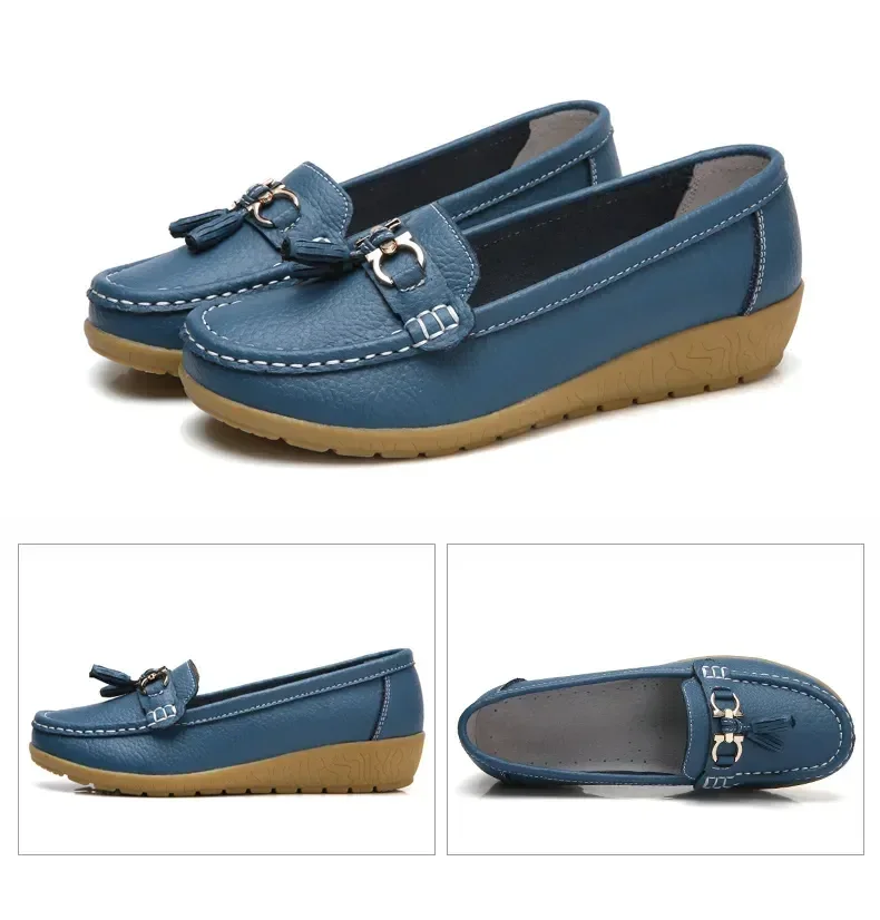 Women Shoes Slip On Loafers For Ballet Flats Women Moccasins Casual Sneakers Zapatos Mujer Flat Shoes For Women Casual Shoes - Image 33