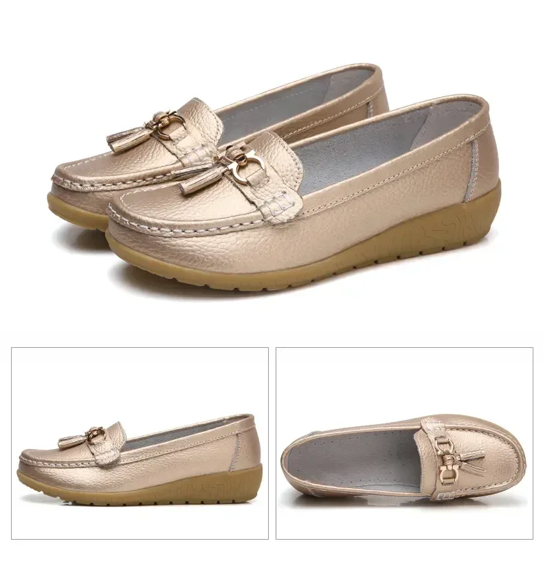 Women Shoes Slip On Loafers For Ballet Flats Women Moccasins Casual Sneakers Zapatos Mujer Flat Shoes For Women Casual Shoes - Image 34