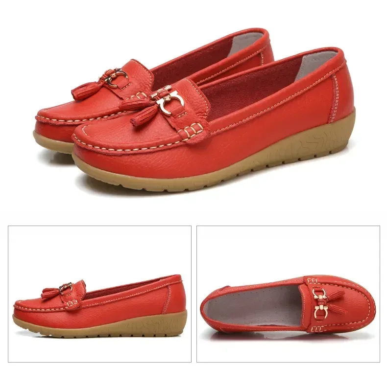 Women Shoes Slip On Loafers For Ballet Flats Women Moccasins Casual Sneakers Zapatos Mujer Flat Shoes For Women Casual Shoes - Image 35