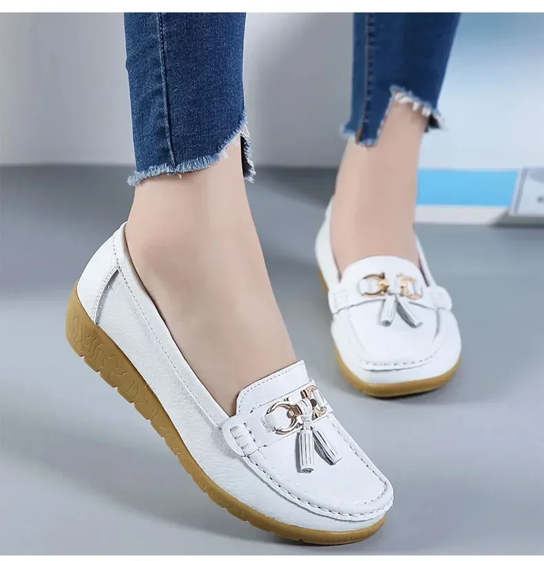Women Shoes Slip On Loafers For Ballet Flats Women Moccasins Casual Sneakers Zapatos Mujer Flat Shoes For Women Casual Shoes - Image 8