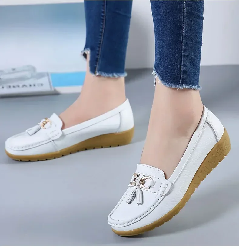 Women Shoes Slip On Loafers For Ballet Flats Women Moccasins Casual Sneakers Zapatos Mujer Flat Shoes For Women Casual Shoes - Image 9